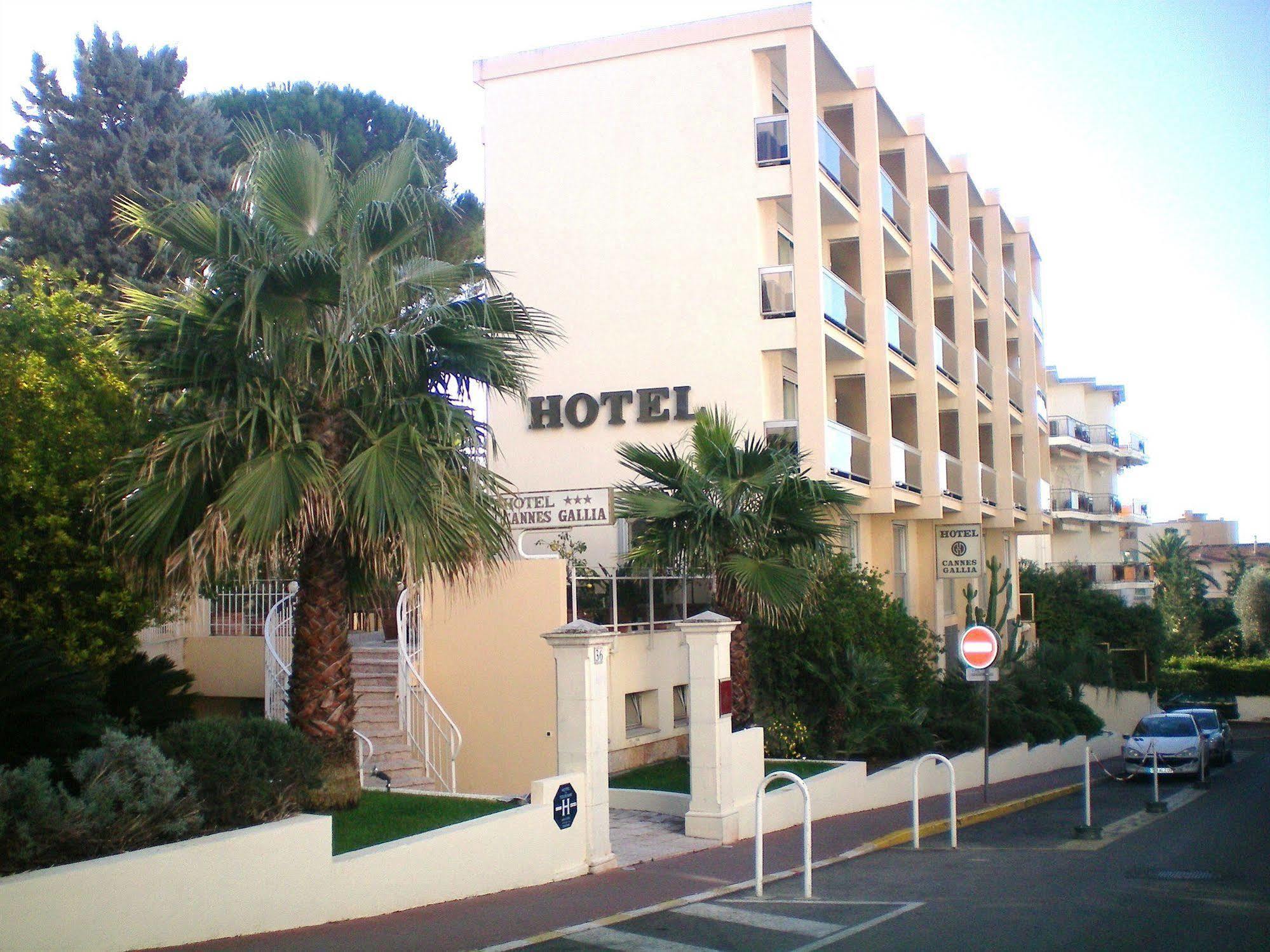 Hotel Gallia Cannes Exteriör bild